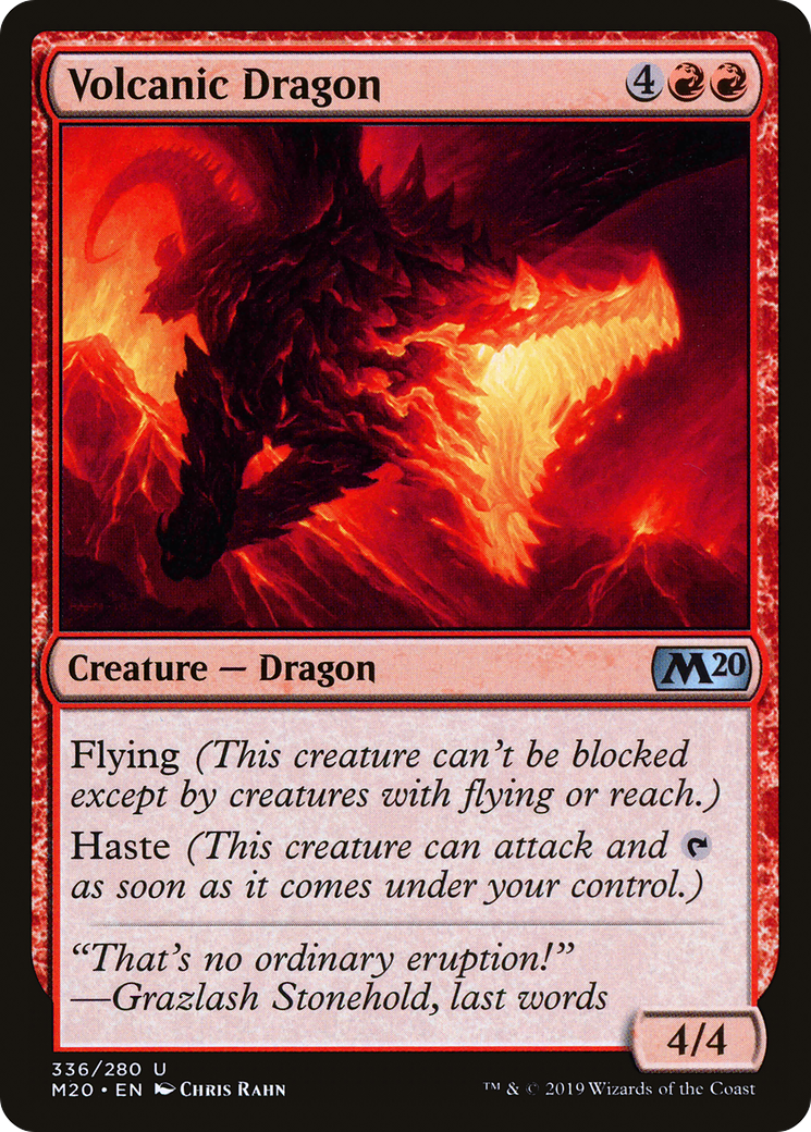 Volcanic Dragon [M20-336]