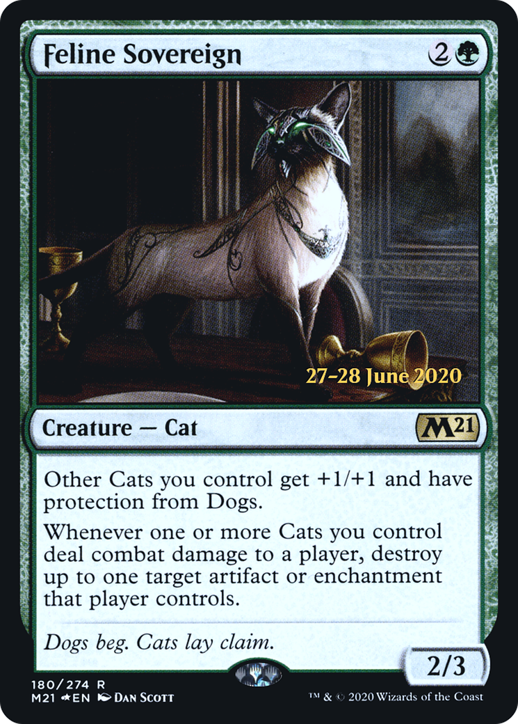 Feline Sovereign - Prerelease Promo [PM21-180s]