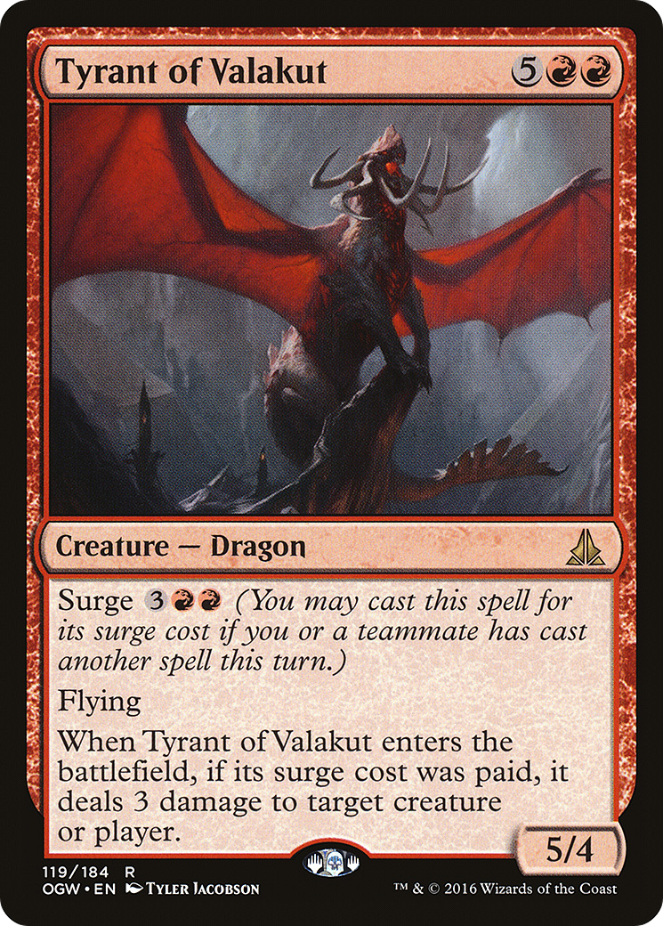 Tyrant of Valakut [OGW-119]