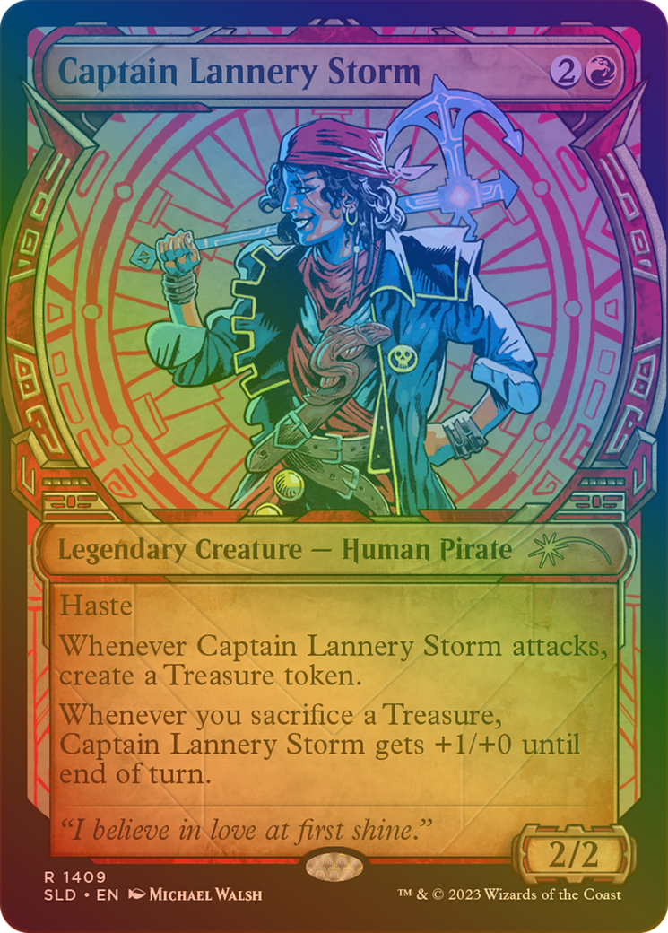 Captain Lannery Storm - Showcase [SLD-1409★]