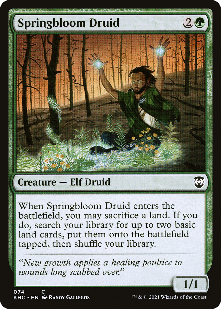 Springbloom Druid [KHC-74]