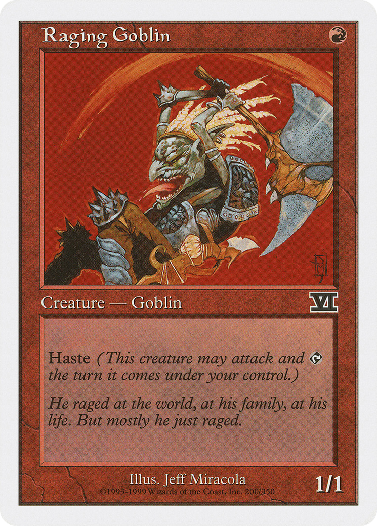 Raging Goblin [6ED-200]