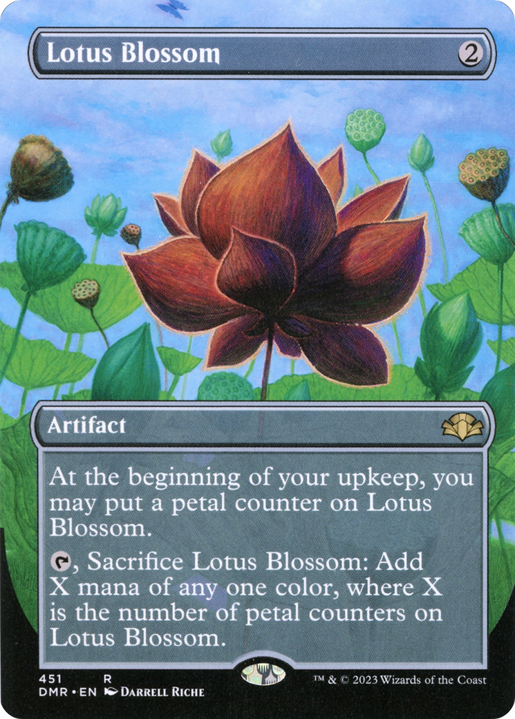 Lotus Blossom - Borderless - Full Art [DMR-451]