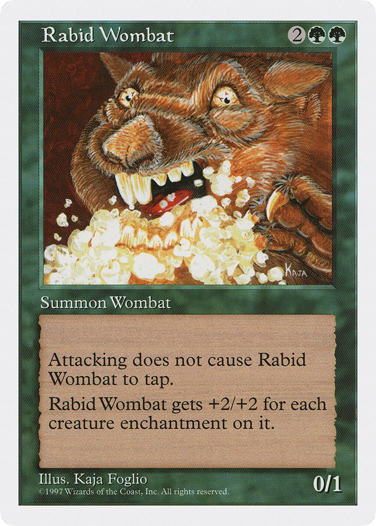 Rabid Wombat [5ED-319]