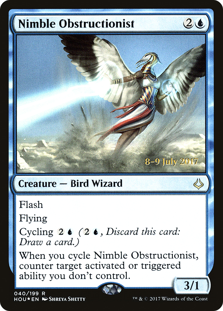 Nimble Obstructionist - Prerelease Promo [PHOU-40s]