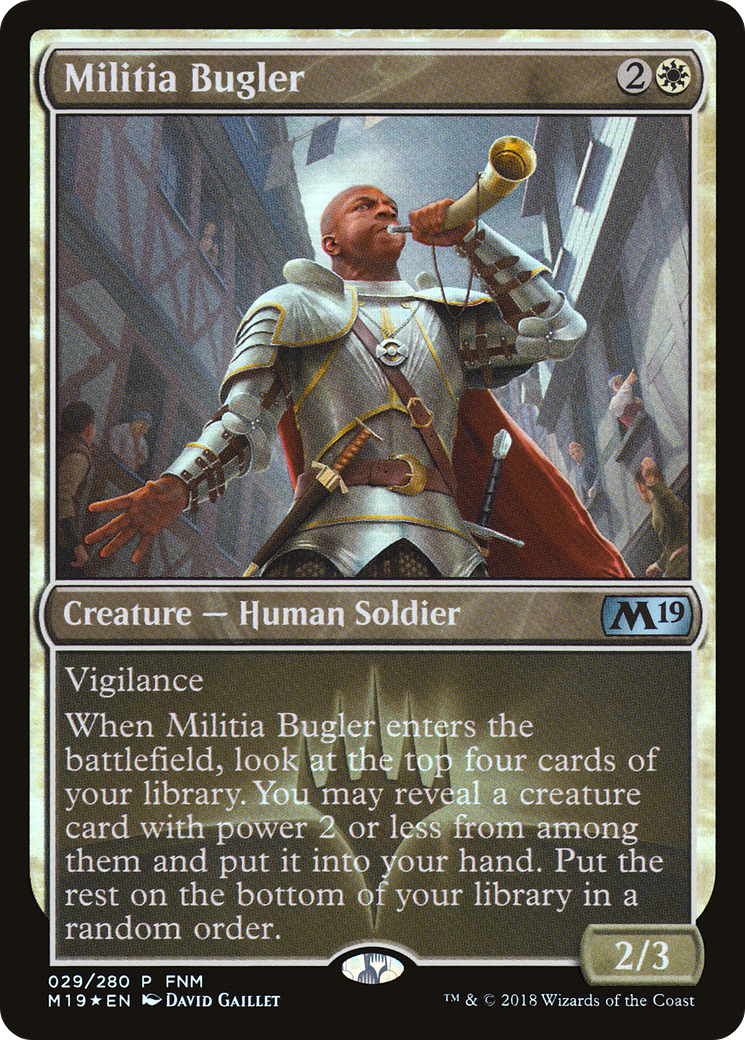 Militia Bugler - Promo [PM19-29]