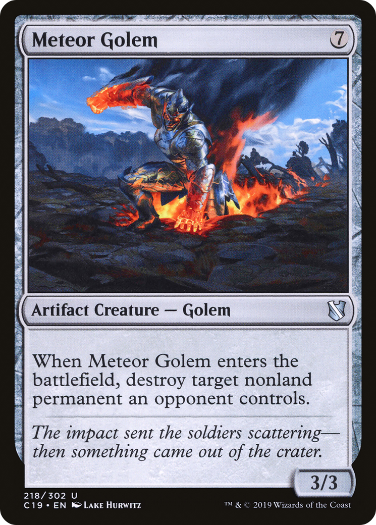 Meteor Golem [C19-218]