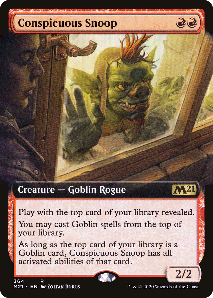 Conspicuous Snoop - Extended Art [M21-364]