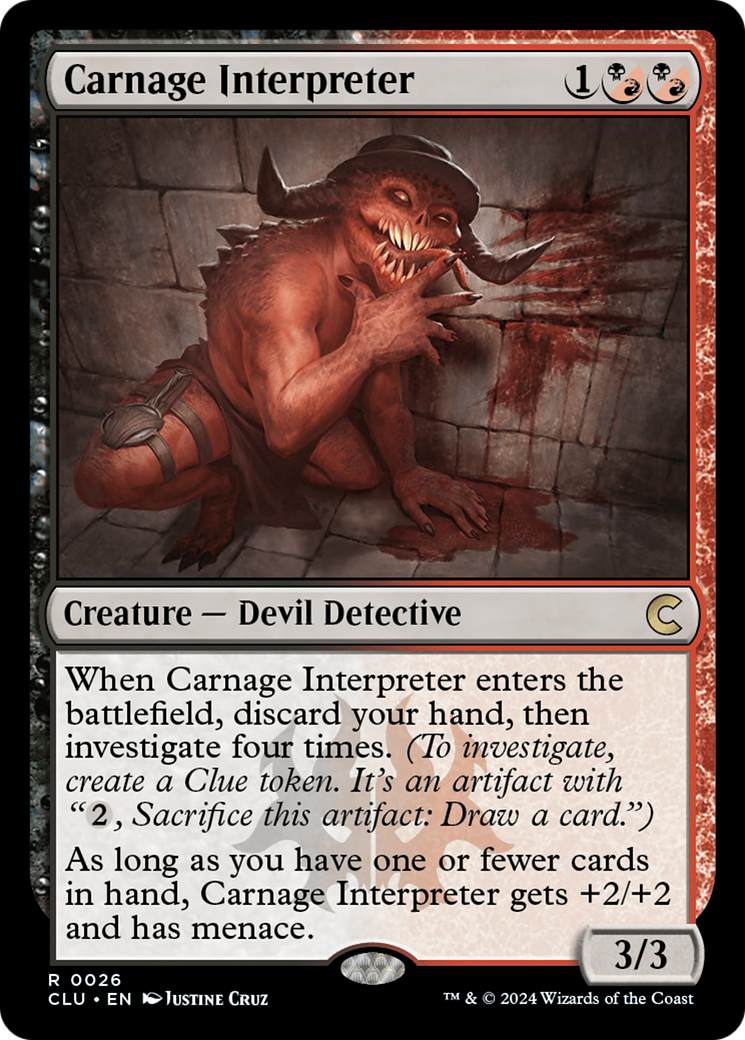 Carnage Interpreter [CLU-26]