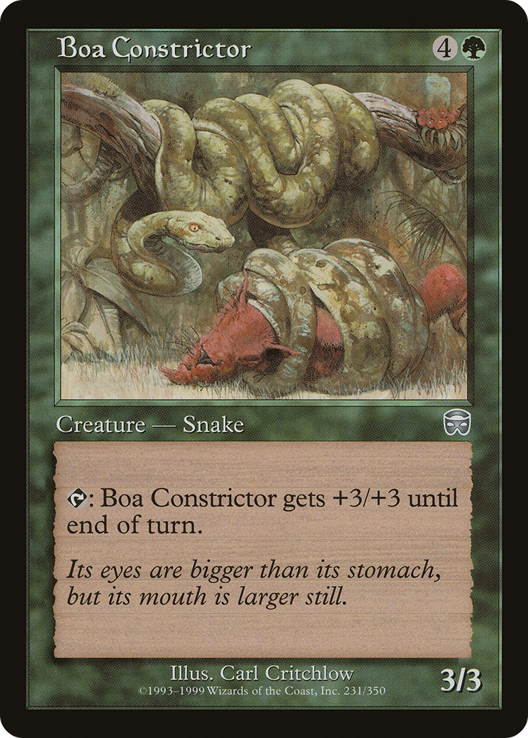 Boa Constrictor [MMQ-231]