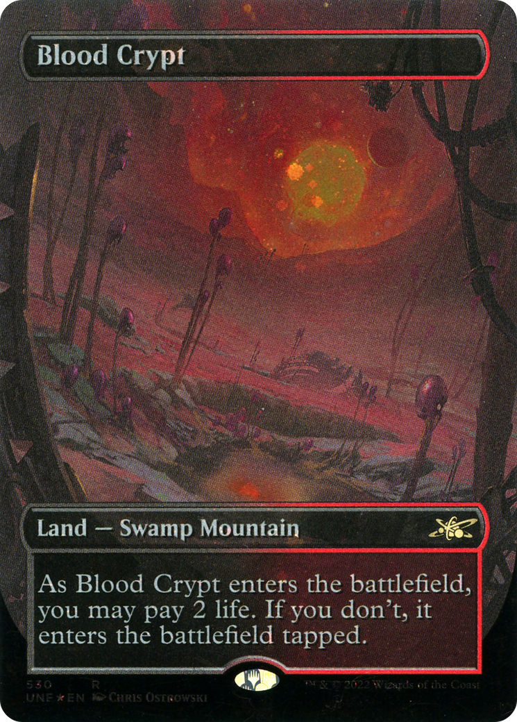 Blood Crypt - Borderless - Galaxy Foil - Full Art [UNF-530]