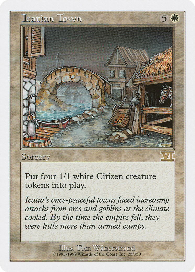 Icatian Town [6ED-25]