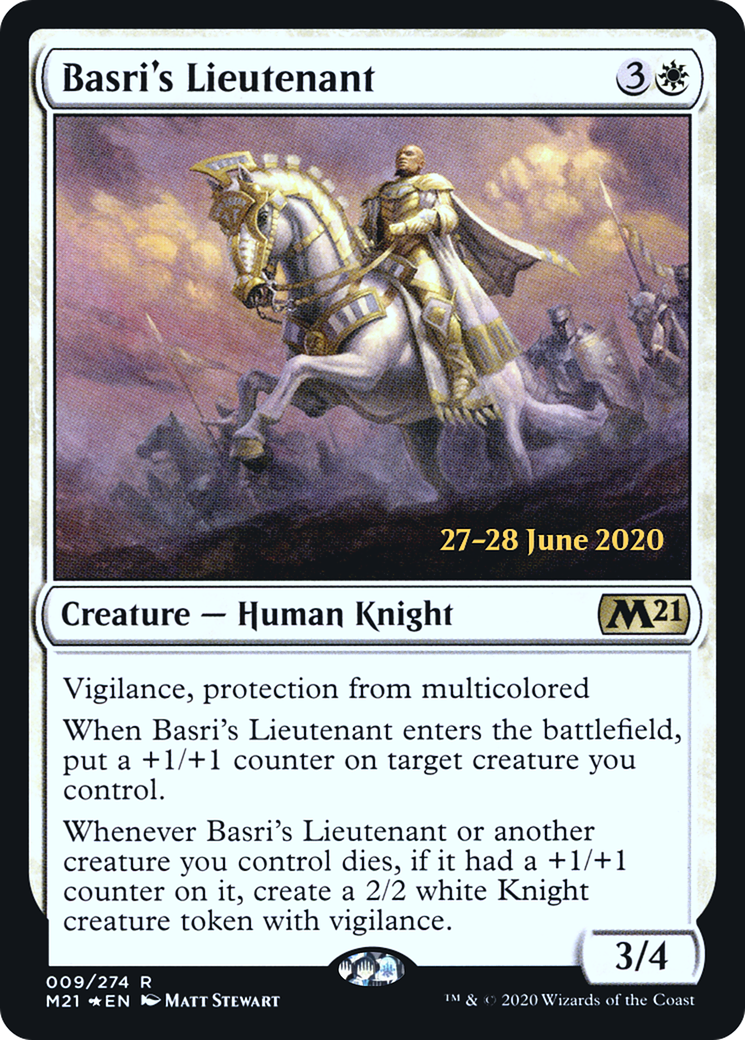 Basri's Lieutenant - Prerelease Promo [PM21-9s]