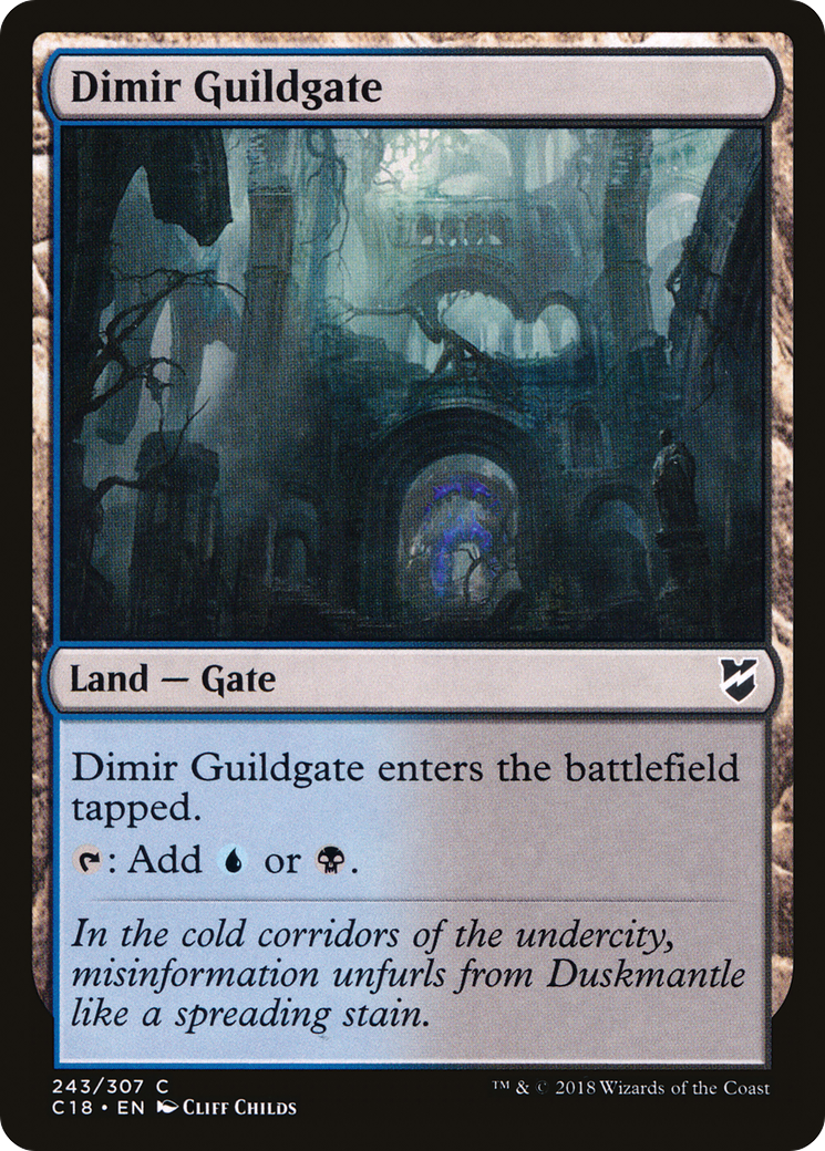 Dimir Guildgate [C18-243]