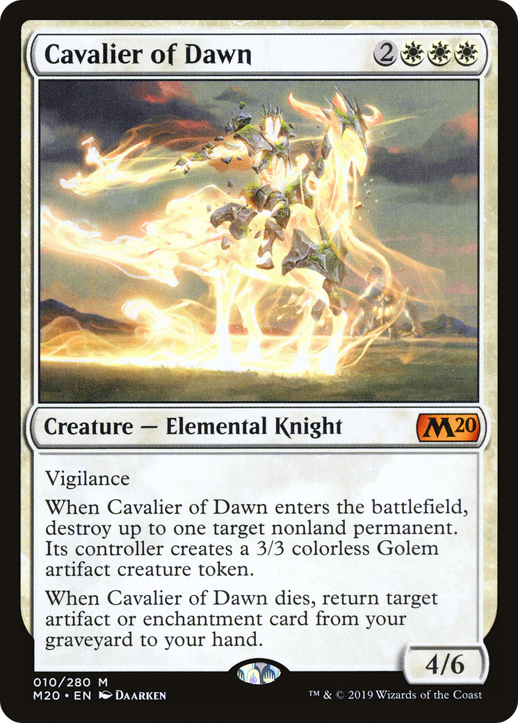 Cavalier of Dawn [M20-10]