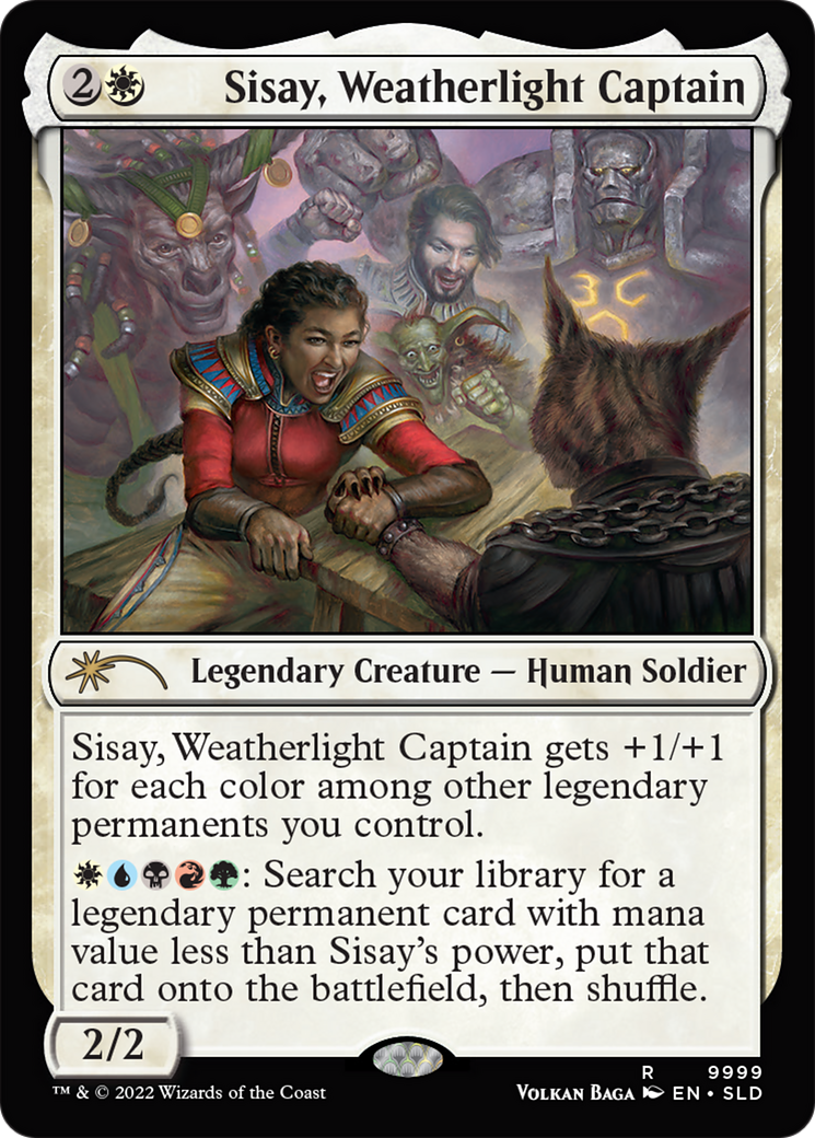 Sisay, Weatherlight Captain [SLD-9999]