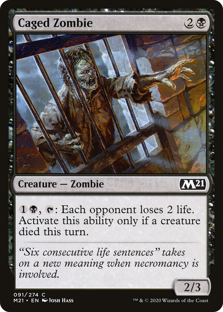 Caged Zombie [M21-91]