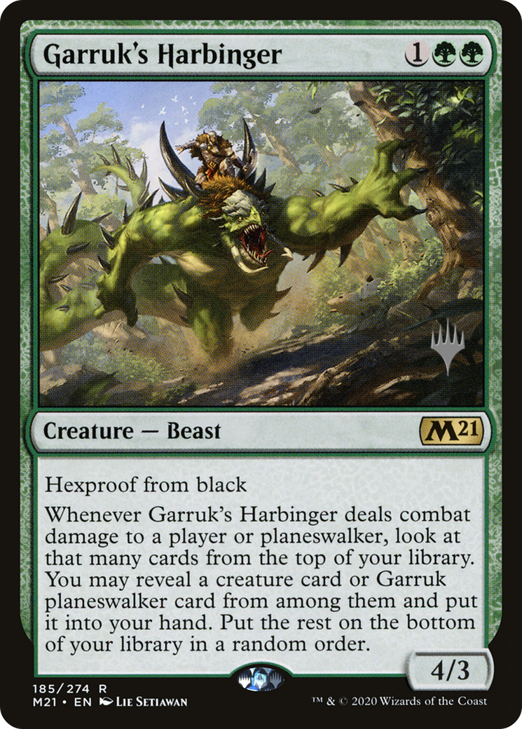 Garruk's Harbinger - Promo Pack [PM21-185p]