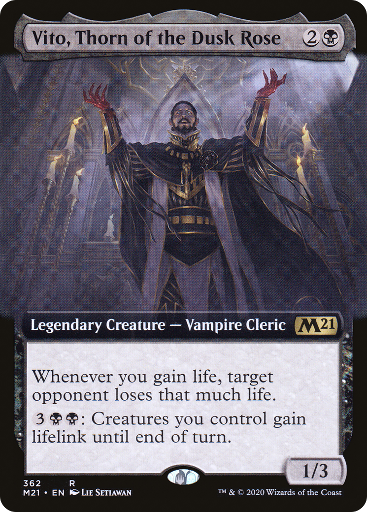 Vito, Thorn of the Dusk Rose - Extended Art [M21-362]