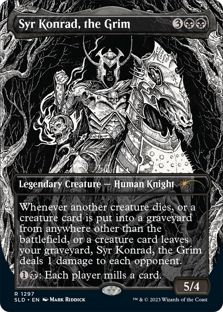 Syr Konrad, the Grim - Borderless [SLD-1297]