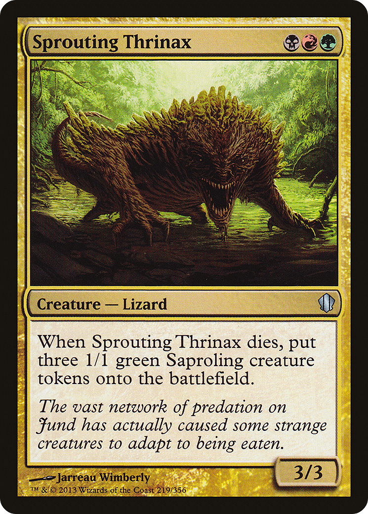 Sprouting Thrinax [C13-219]