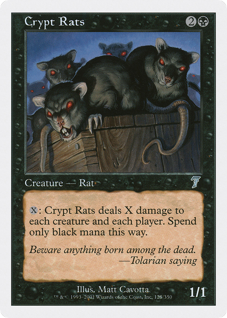 Crypt Rats [7ED-125]