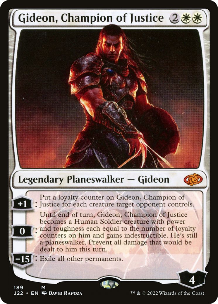 Gideon, Champion of Justice [J22-189]