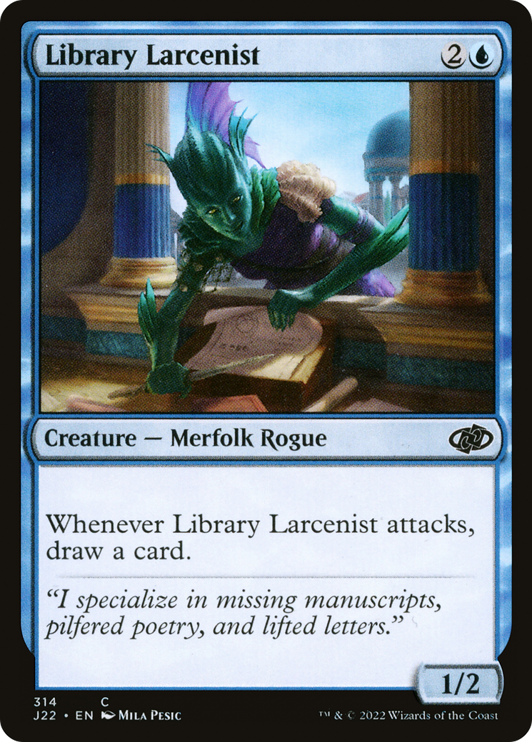 Library Larcenist [J22-314]