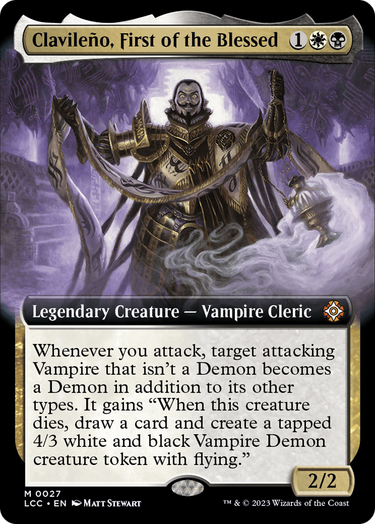 Clavileño, First of the Blessed - Extended Art [LCC-27]