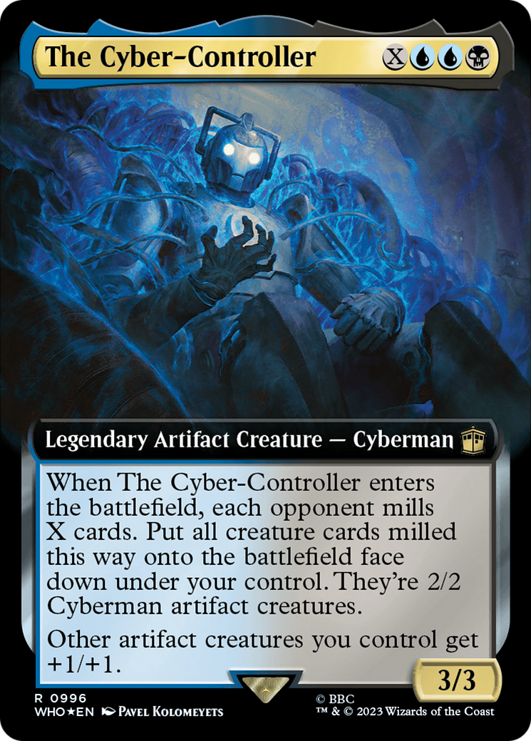 The Cyber-Controller - Extended Art - Surge Foil [WHO-996]