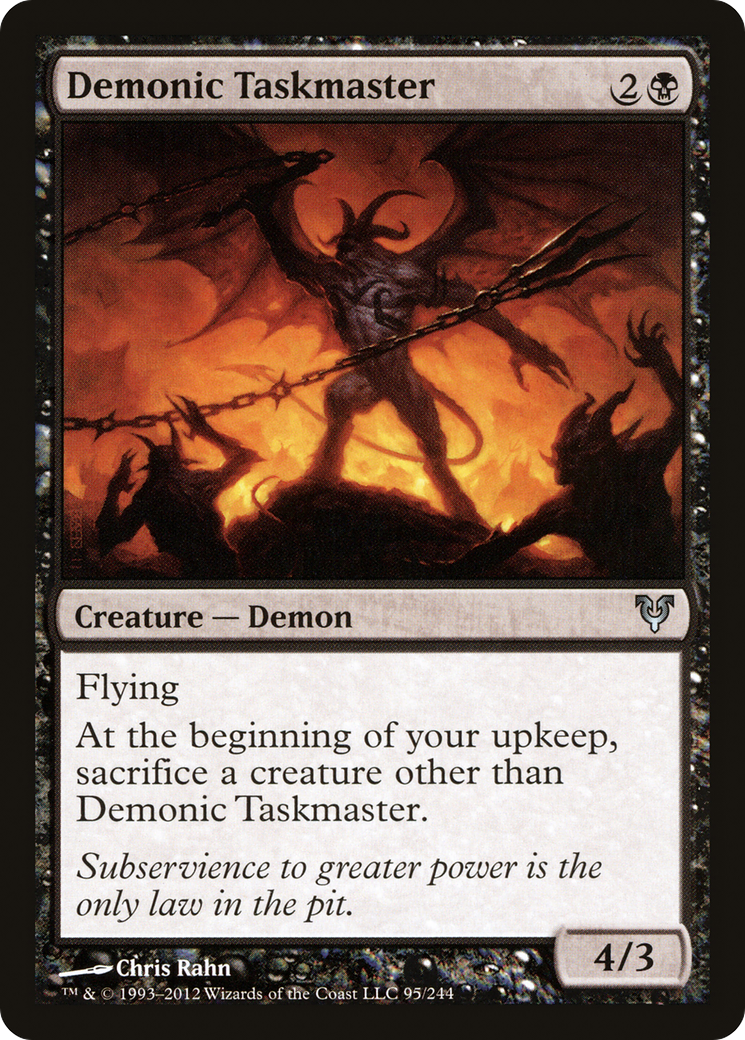 Demonic Taskmaster [AVR-95]