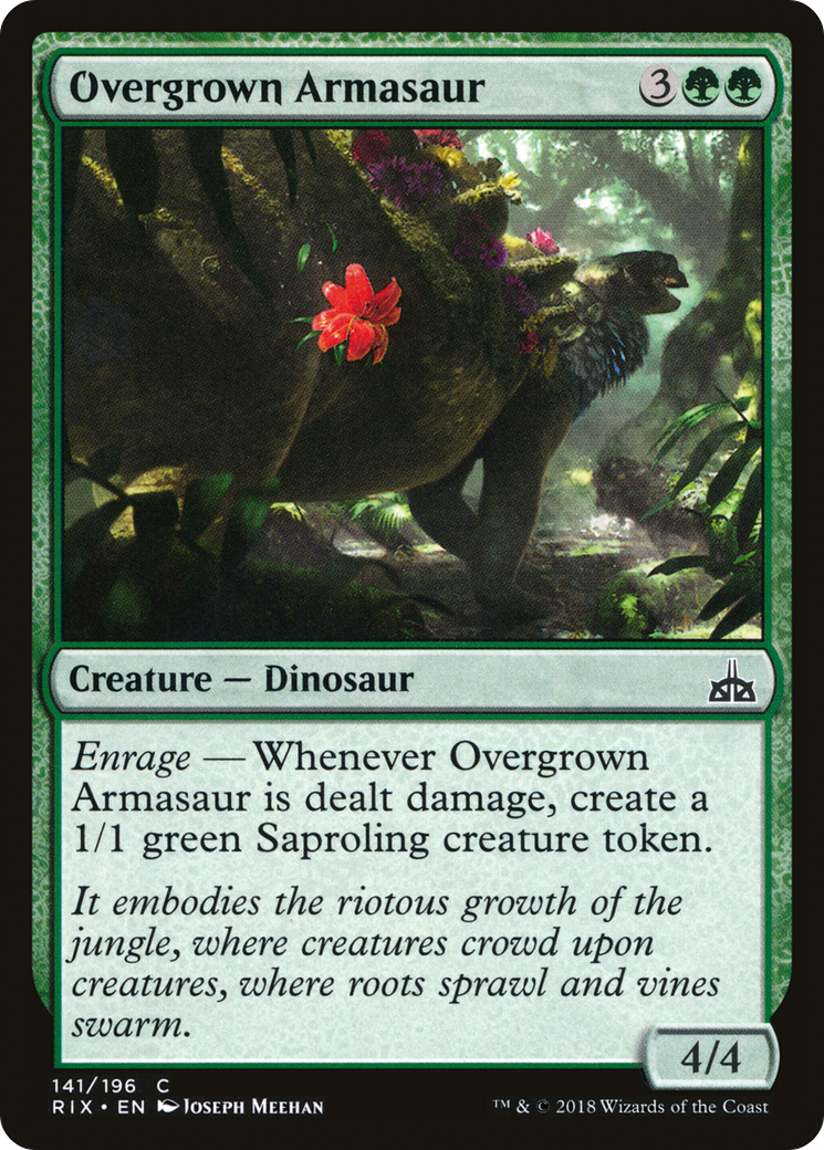 Overgrown Armasaur [RIX-141]