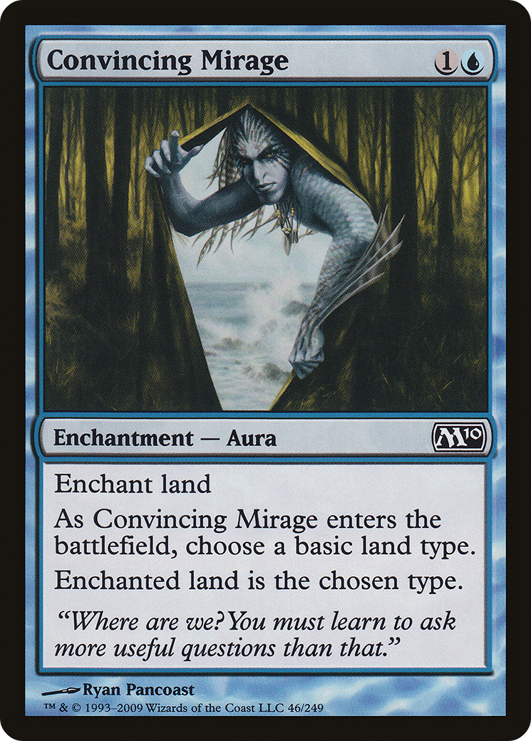 Mirage convaincant [M10-46]