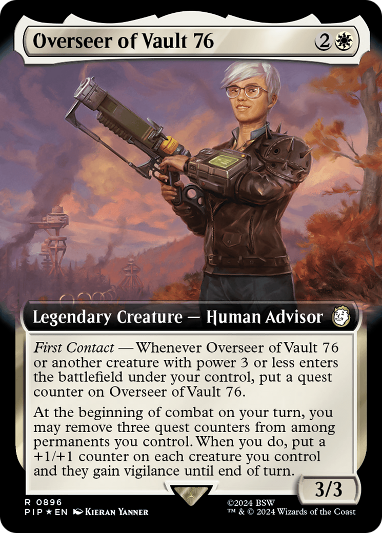 Overseer of Vault 76 - Extended Art - Surge Foil [PIP-896]