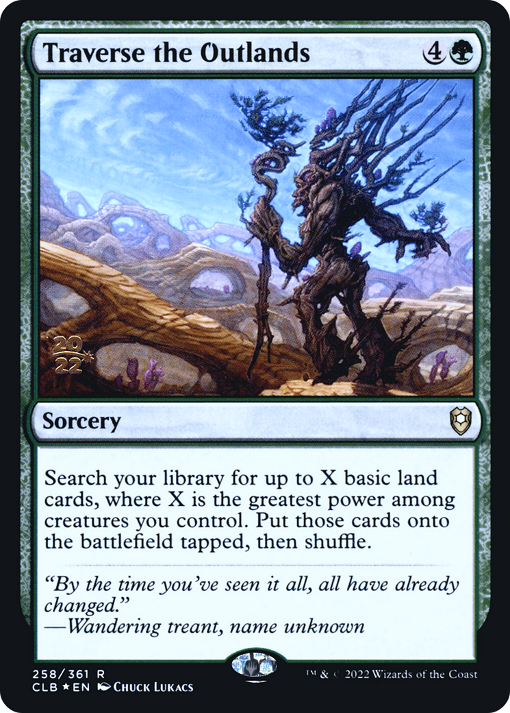 Traverse the Outlands - Prerelease Promo [PCLB-258s]