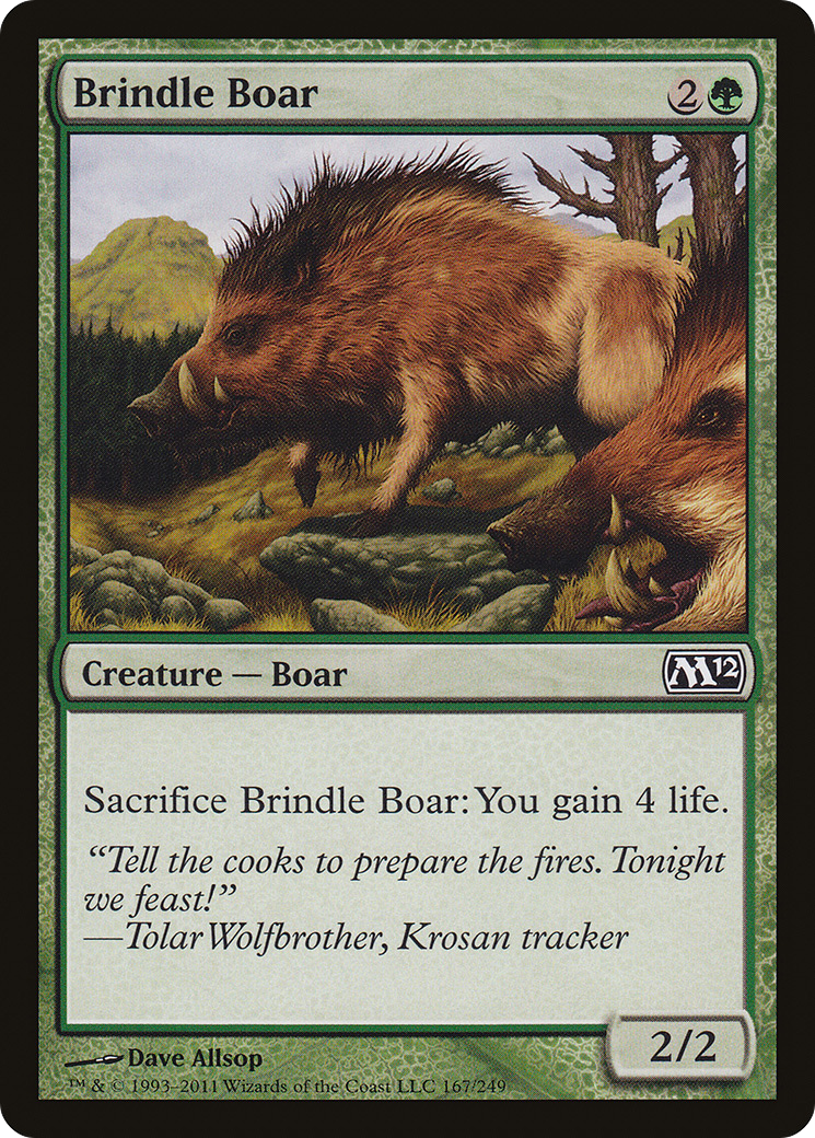 Brindle Boar [M12-167]