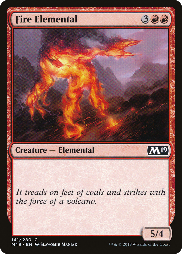 Fire Elemental [M19-141]