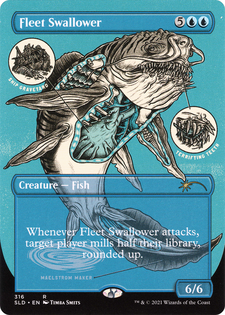 Fleet Swallower - Borderless - Full Art [SLD-316]