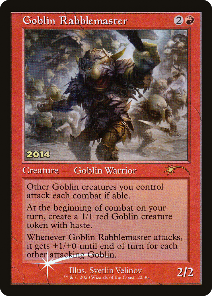 Goblin Rabblemaster - Promo [P30A-22]