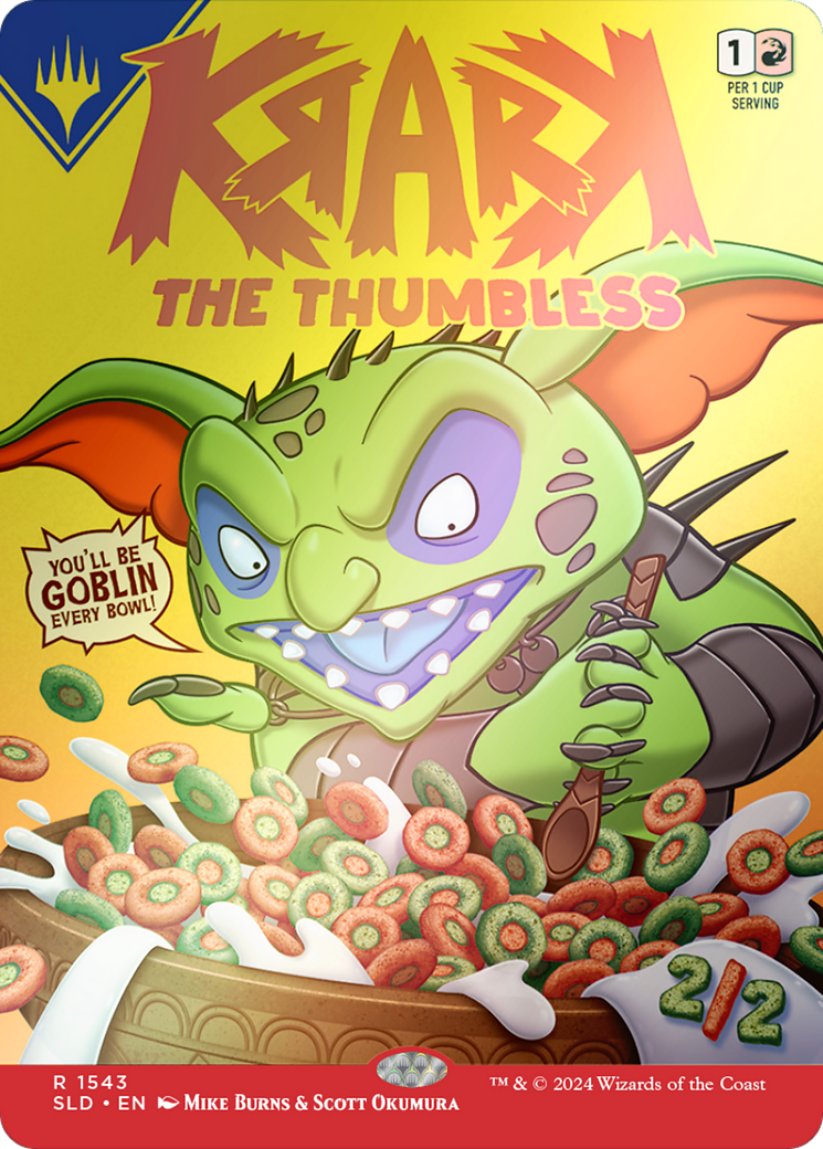 Krark, the Thumbless - Full Art [SLD-1543★]