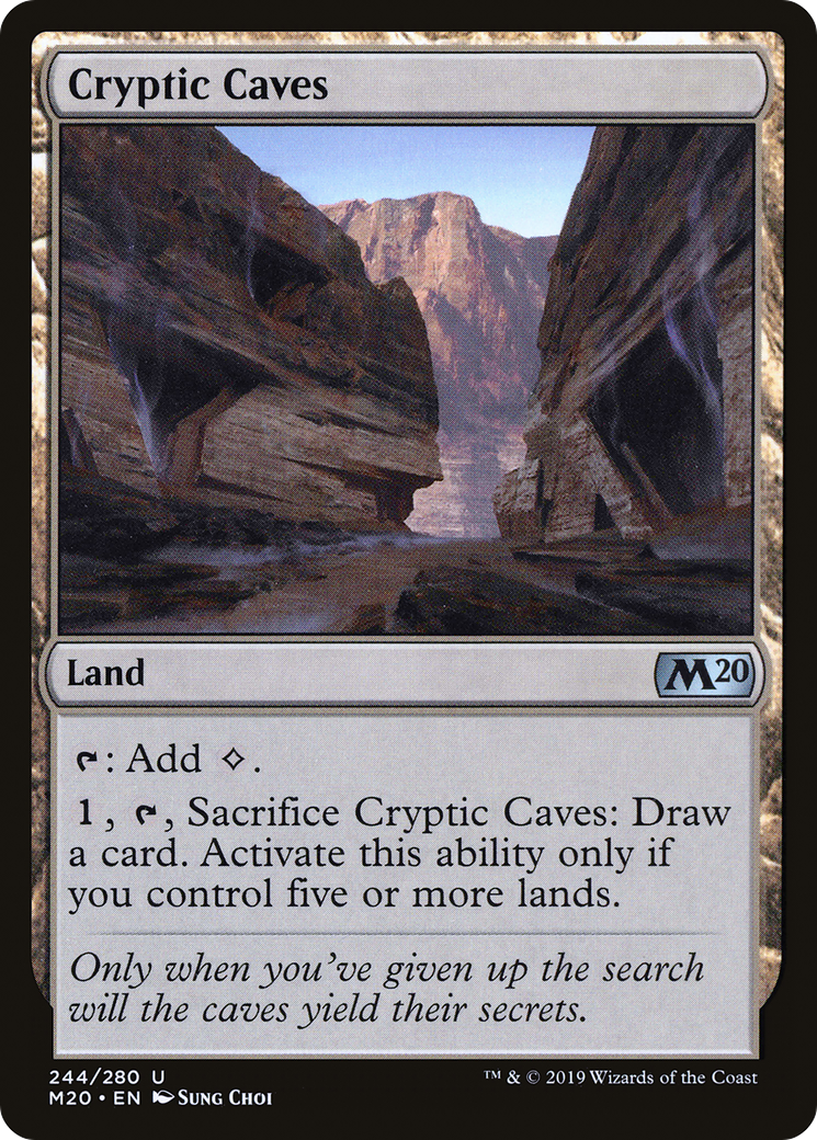 Cryptic Caves [M20-244]