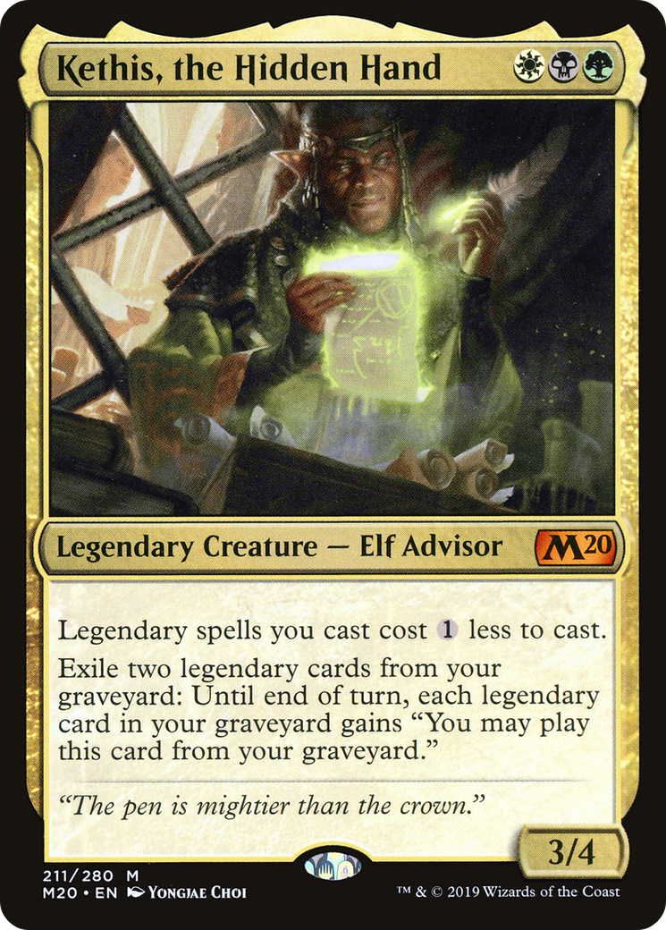 Kethis, the Hidden Hand [M20-211]