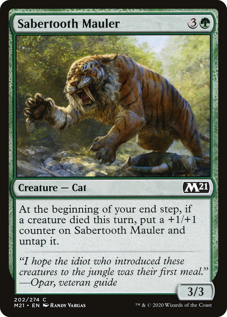 Sabertooth Mauler [M21-202]