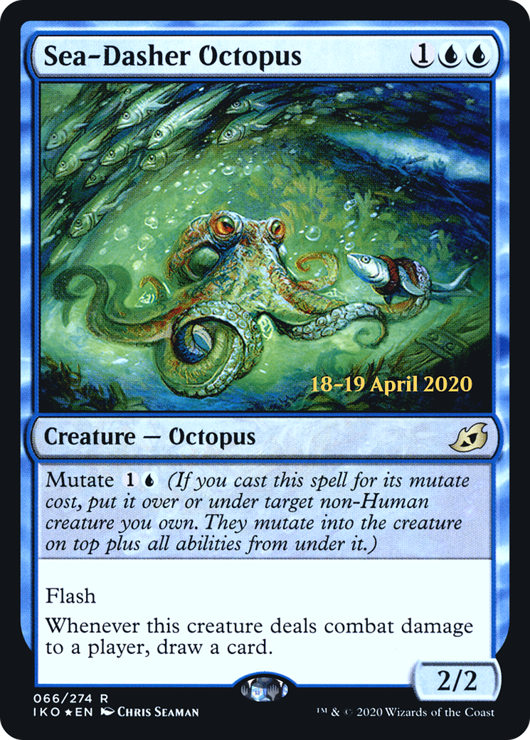 Sea-Dasher Octopus - Prerelease Promo [PIKO-66s]