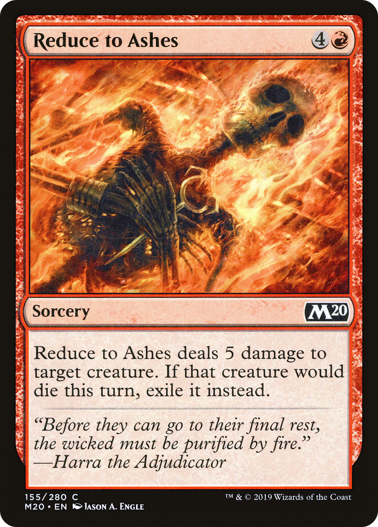 Reduce to Ashes [M20-155]