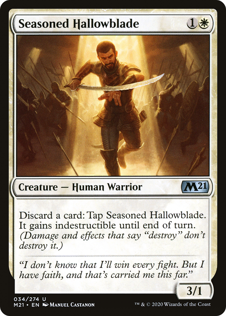 Seasoned Hallowblade [M21-34]