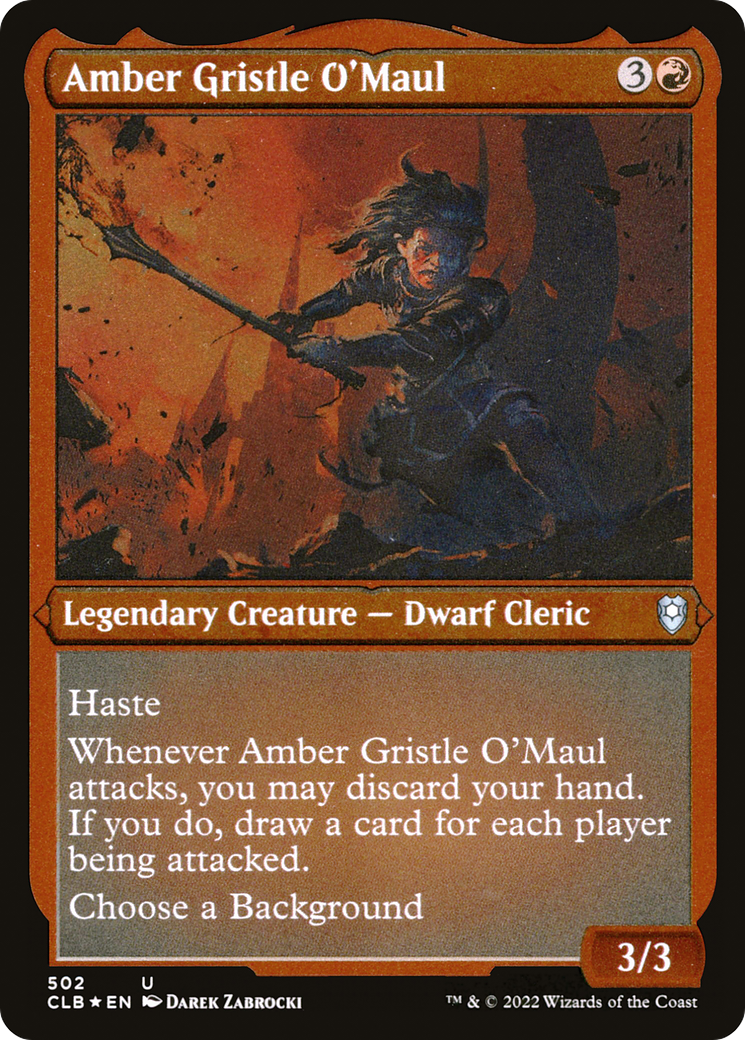 Amber Gristle O'Maul [CLB-502]