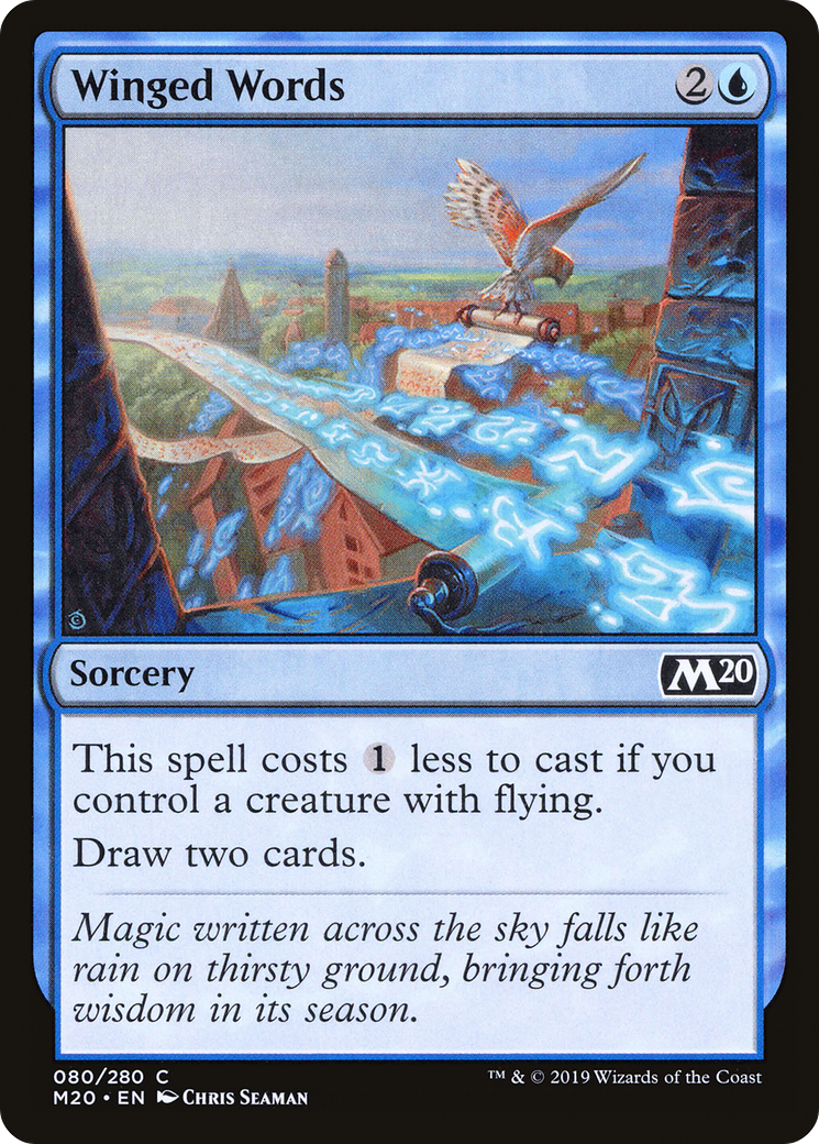 Winged Words [M20-80]