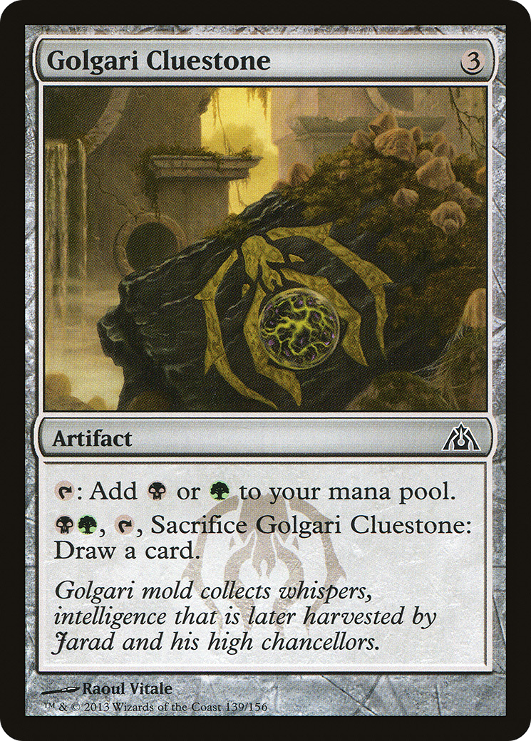 Golgari Cluestone [DGM-139]