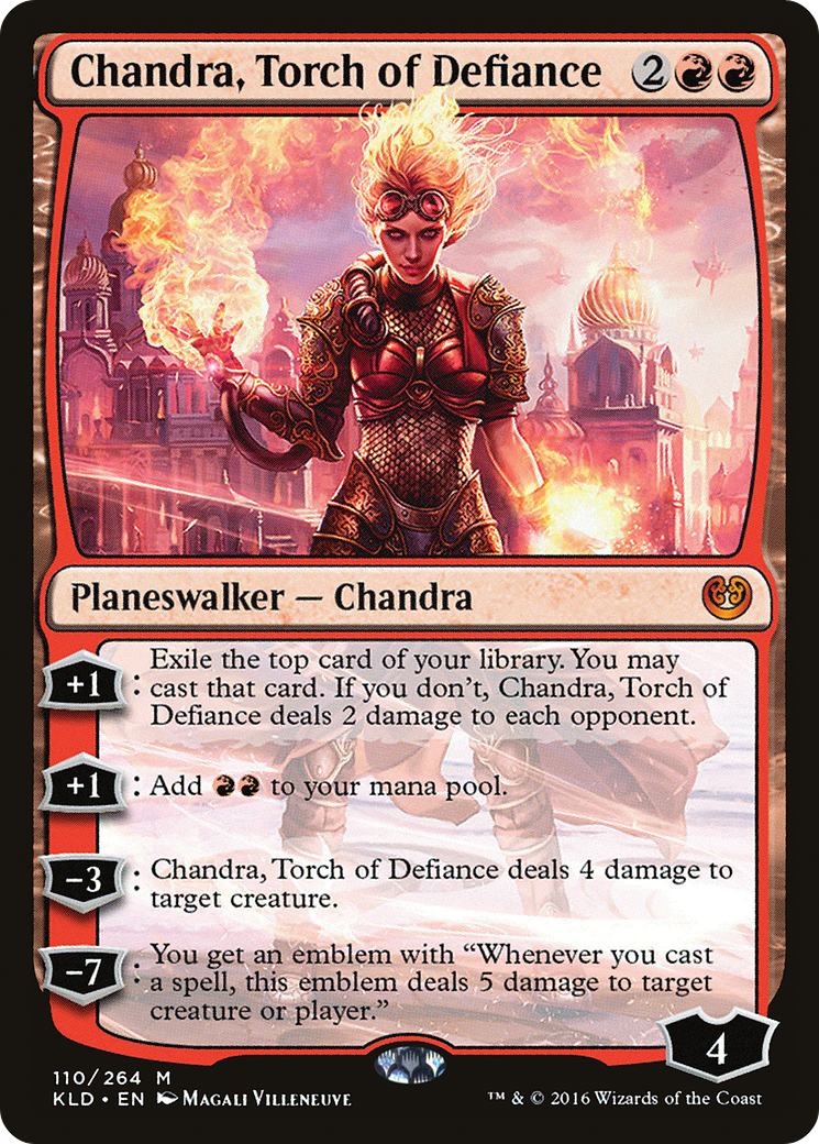 Chandra, Torch of Defiance [KLD-110]